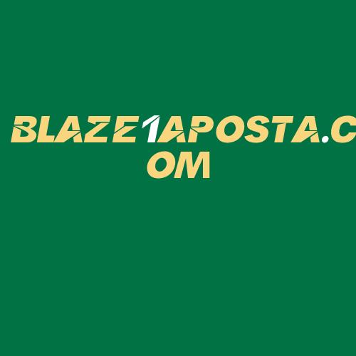 Logo da BLAZE1APOSTA